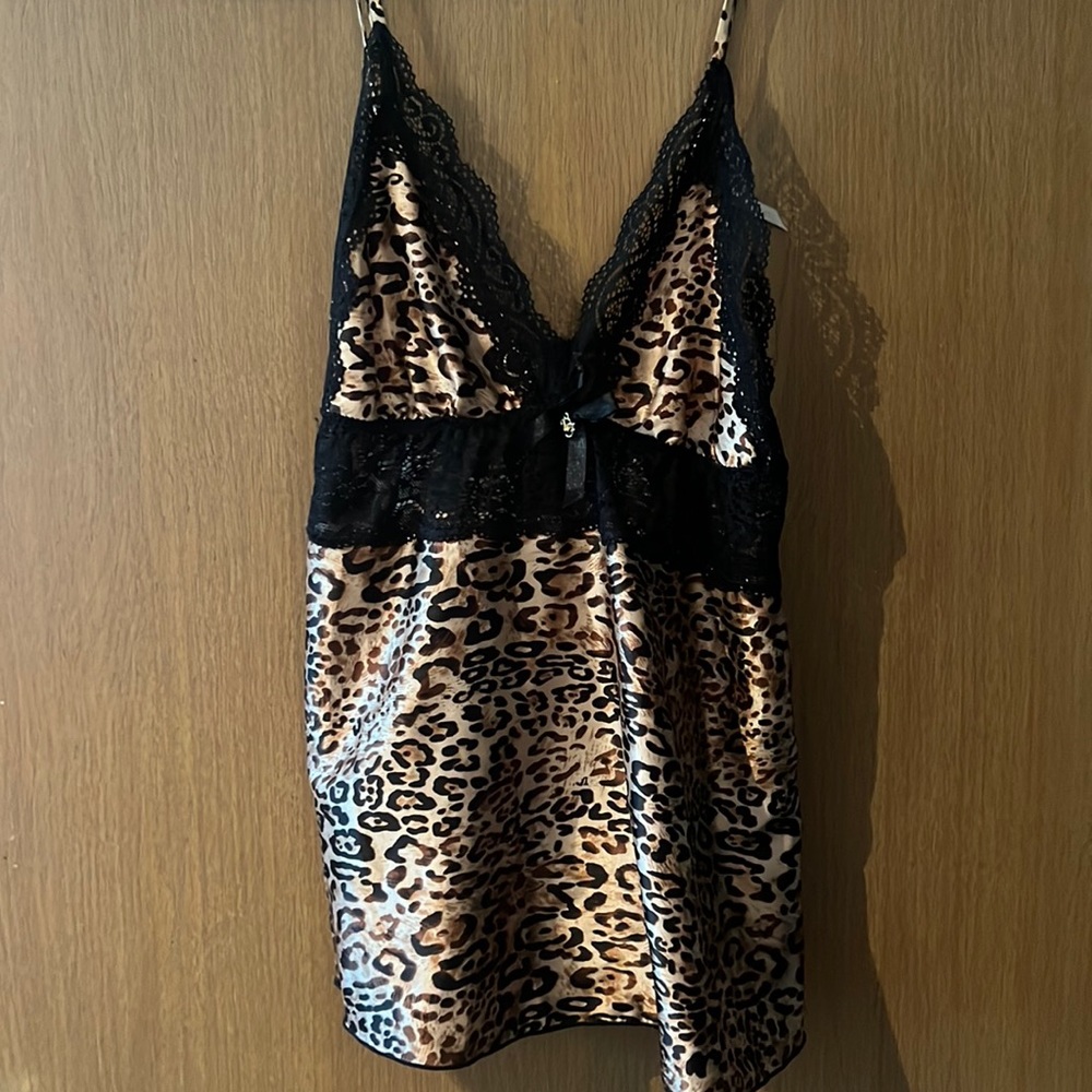Cheetah Cami Top